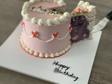 Vintage Style MEAT Cake with Customized Hand Drawn Pet Portraits π