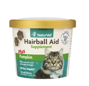 NaturVet hairball aid supplement