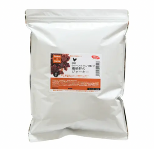 Packun x COCOA Freeze-Dried thinly sliced baked chicken gizzard jerky 30g, for dogs.