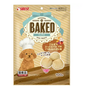 Sunrise baked sweet potato x maple syrup flavor fluffy bread for dogs.