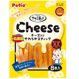 Petio - Soft Sticks with Cheese and Probiotics, 8 pieces