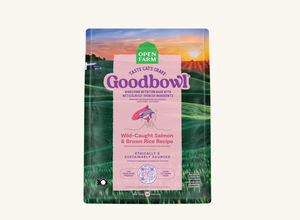 Open Farm Goodbowl™ Wild-Caught Salmon & Brown Rice Recipe for Cats