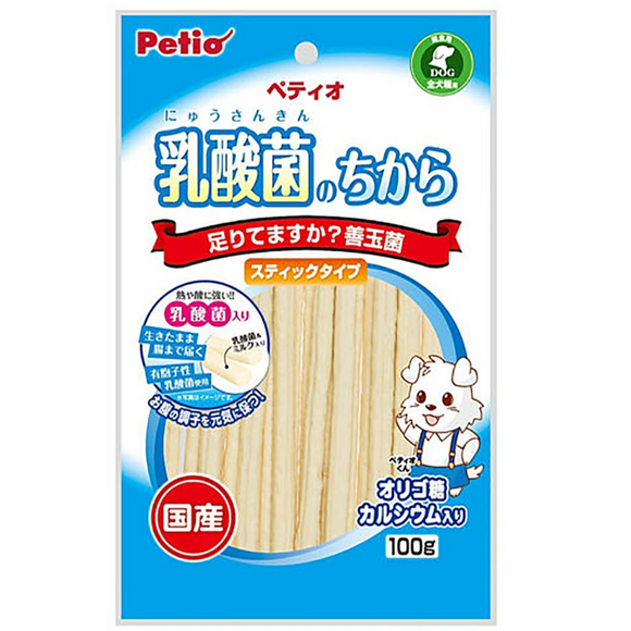 Petio Power of Lactic Acid Bacteria Stick 100g, for dog.