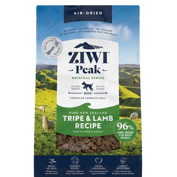 ZIWI® Peak Air-Dried Tripe & Lamb Recipe for Dogs, 10% OFF!