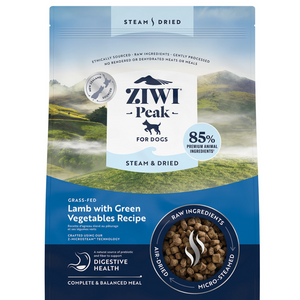 ZIWI® Peak Steam & Air-Dried Lamb with Green Vegetables Recipe for Dogs, 10% OFF!