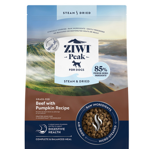 ZIWI® Peak Steam & Air-Dried Beef with Pumpkin Recipe for Dogs, 10% OFF!