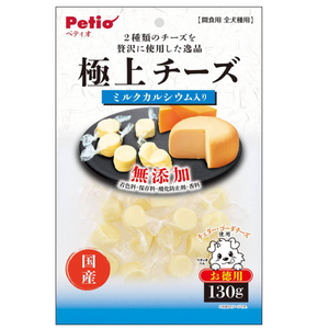 Petio Premium Cheese "Candy" with Calcium for dogs, 130g.