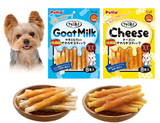 Petio Chicken Tender Wraps Soft Sticks with Goat Milk and Probiotics (Lactic Acid Bacteria), for dogs.