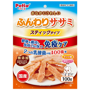 Petio "Gentle on the Stomach" Additive-Free Soft Chicken Sticks | Supports Digestive Health