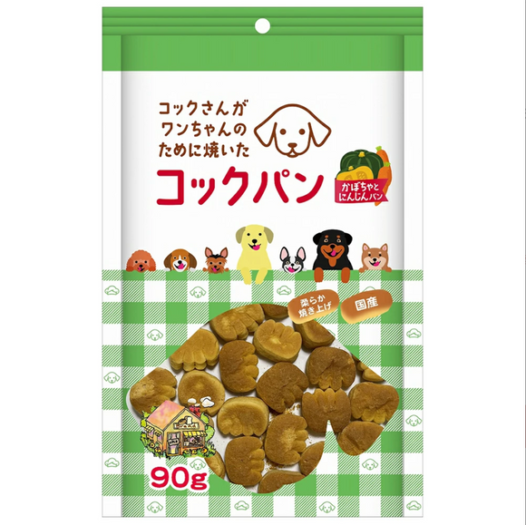 Sunmate Cockpan Pumpkin & Carrots flavors for dogs 90g