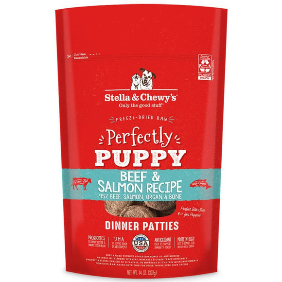 Stella & Chewy's BEEF & SALMON PUPPY PATTIES