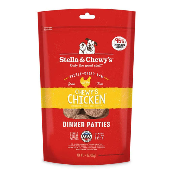 Stella & Chewy's CHEWY’S CHICKEN FREEZE-DRIED RAW DINNER PATTIES