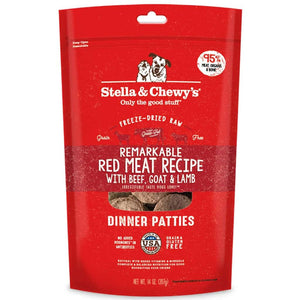 Stella & Chewy's REMARKABLE RED MEAT FREEZE-DRIED RAW DINNER PATTIES