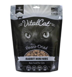 Vital Essential - Rabbit Mini Nibs Freeze-Dried Grain Free Cat Food