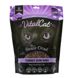 Vital Essential - Turkey Mini Nibs Freeze-Dried Grain Free Cat Food