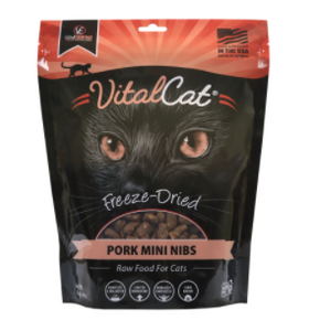 Vital Essential - Pork Mini Nibs Freeze-Dried Grain Free Cat Food