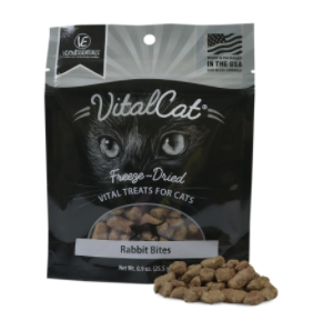 Vital Essential - Freeze-Dried Grain Free Bites Rabbit Cat Treats