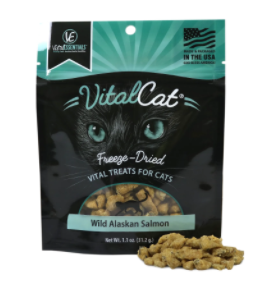 Vital Essential - Freeze-Dried Grain Free Wild Alaskan Salmon Cat Treats