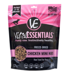 Vital Essential - Chicken Mini Nibs Freeze-Dried Grain Free Dog Food