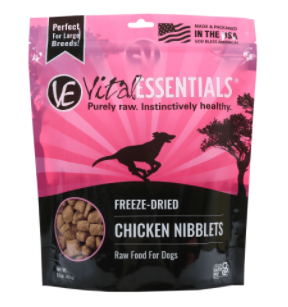 Vital Essential - Chicken Nibblets Freeze-Dried Grain Free Dog Food