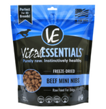 Vital Essential - Beef Mini Nibs Freeze-Dried Grain Free Dog Food