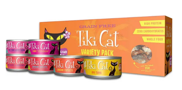 TikiCat Wet Cat Food - Grill King Kamehameha Variety Pack