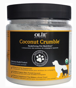 Olie Naturals Coconut Crumble®, Pet 454g, for cats.