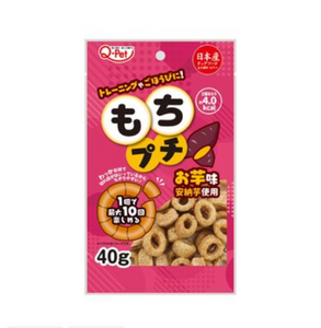 Q-Pet Mochi Doughnuts For Dogs 40g (Cheese or Sweet Potato flavor)