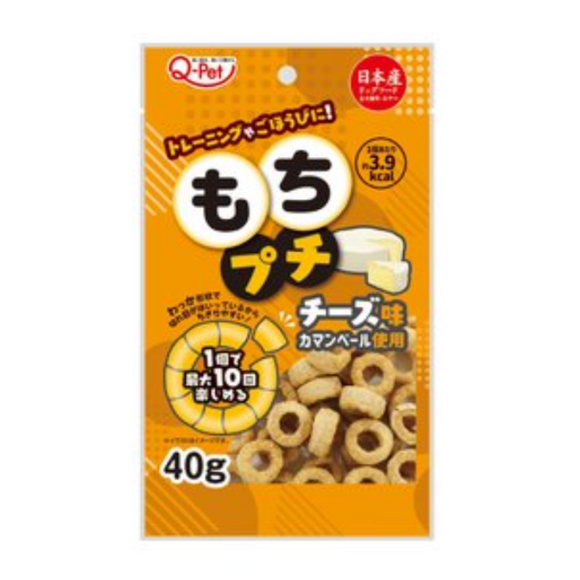 Q-Pet Mochi Doughnuts For Dogs 40g (Cheese or Sweet Potato flavor)