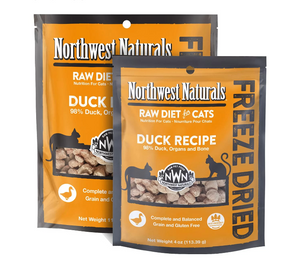 Northwest cat freeze dried nibbles Duck Recipe11oz