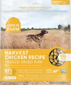 Open Farm - Harvest Chicken Freeze Dried Raw Dog Food