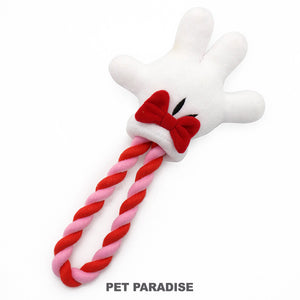 Pet Paradise Disney Minnie Mouse Hand Rope Toy.