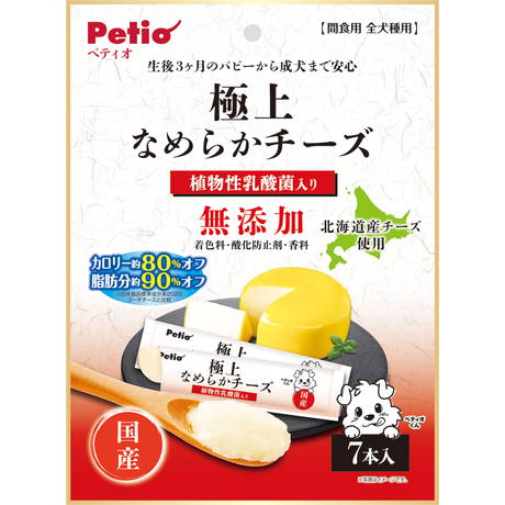 Petio Super Smooth Cheese with Lactic Acid Bacteria for dogs