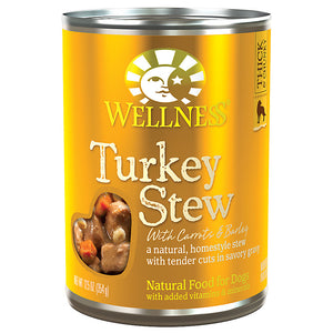 Wellness Homestyle Stew Turkey Stew with Barley & Carrots for Dog