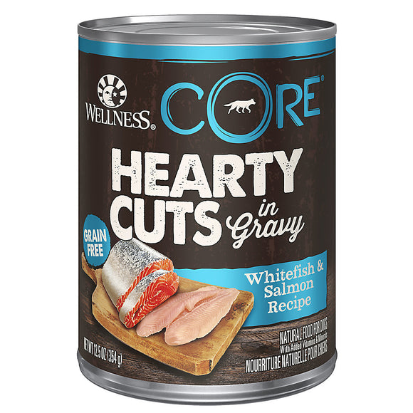 Wellness CORE Hearty Cuts Whitefish & Salmon for Dog