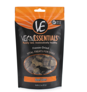 Vital Essential - Beef Liver Freeze-Dried Grain Free Treats