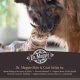 Dr. Maggie Skin & Coat – Omega-3 Fish Oil, for Dogs and Cats.