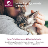 NaturPet Ligaments & Muscles – Natural Pain Relief, for Dogs and Cats.