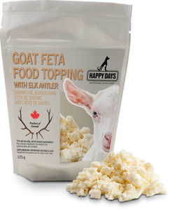 Goat Feta Food Topping with Elk Antler (frozen product, delivery in GTA only)