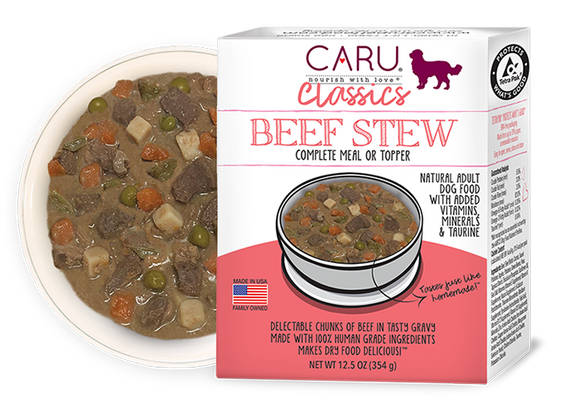 Caru Natural Beef Stew for Dogs