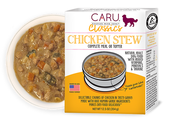 Caru Natural Chicken Stew for Dogs