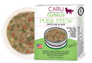 Caru Natural Pork Stew for Dogs