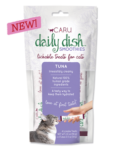 Caru Daily DishTM Tuna Smoothies Treats for Cats