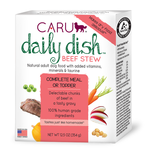 Caru Daily DishTM Beef Stew for Dogs