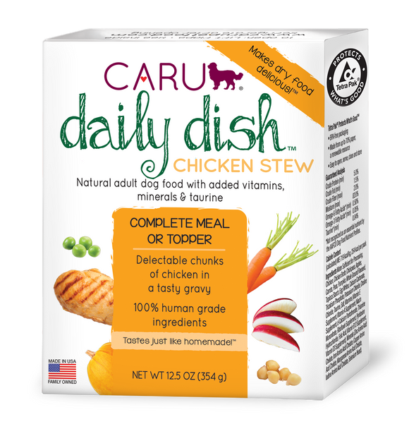 Caru Daily DishTM Chicken Stew for Dogs