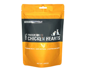 FDA FREEZE DRIED CHICKEN HEARTS Dogs