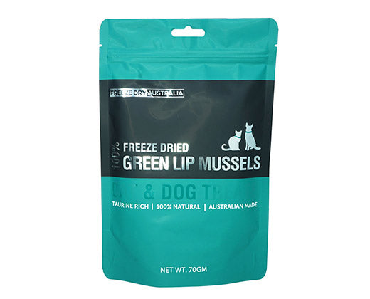 FDA FREEZE DRIED WHOLE GREEN LIP MUSSELS Dogs