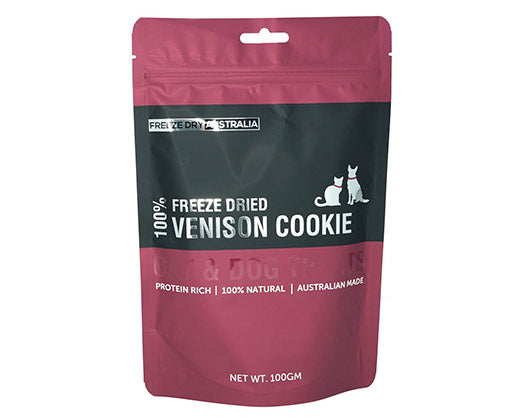 FDA FREEZE DRIED VENISON COOKIE Dogs