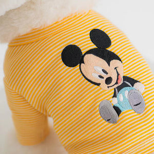 DAN - Mickey Baby striped cardigan