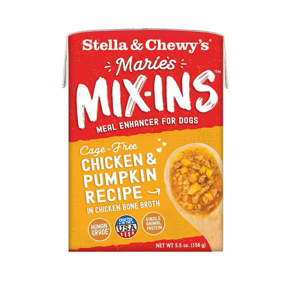 Dog Marie's Mix-Ins, Cage-Free Chicken & Pumpkin Recipe - 156 g